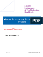 MEI633 Maintenance & Trouble Shooting Hand Book