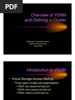 Overview of VSAM