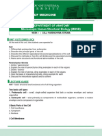 Micro HSB Lecture Guide Week 1 - Cell Parenchyma Stroma