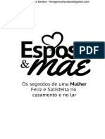 Livro Esposa e Mae