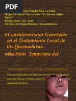 Tratamiento Local de La Quemadura I.