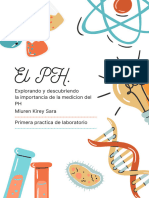 Documento A4 Portada de Ciencias Infantil Multicolor