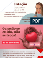 Coração Se Cuida, Não Se Troca