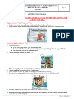 Working Instruction On Floating Pontoons On WAter and in The Sea