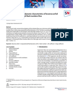 CFD Analysis of The Aerodynamic Characteristics of Biconvex Airfoil at Compressible and High Mach Numbers Flow