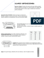 Vocabulario Definiciones