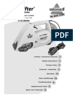 Bissell Spot Lifter 1716 Users Manual