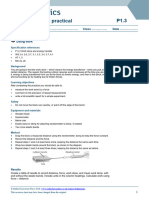 P1.3 Doing Work Practical Sheet