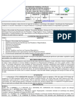 Plano de Morfologia e Sistemática para Agronomia 2023.1