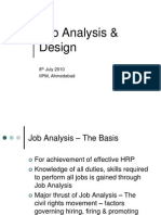 Job Analysis & Design