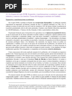 4.3. La España Del Siglo XVIII. Expansión y Transformaciones Económicas Agricultura, Industria y Comercio Con América. Causas Del Despegue Económico Con Quimica