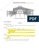 Column Splicing Structural Analysis and Computation Report