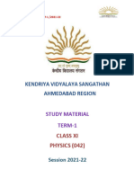 Class XI Physics MCQ Term-1 2021-22