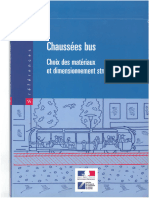 Chaussées Bus Choix Des Matériaux Et Dimensionnement Structurel