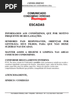 COMUNICADO SUJEIRA NAS ESCADAS - Cópia