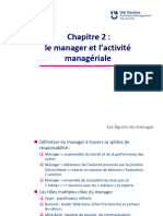 Chapitre 2 Lactivité Managériale 2022