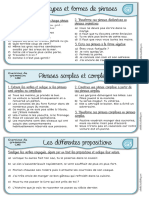 Exercices de Grammaire CM2 S