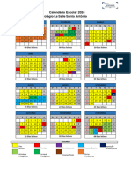 Calendário 2024 LSSA