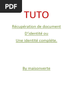 Tuto Récuperation ID