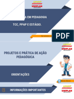 Pedagogia - Estágio e TCC - 29 Slides