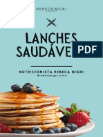 Ebook de Lanches SaudÃ¡veis