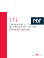 Trauma and Resiliency Informed Care Toolkit Updated 12.10.18