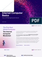 Internet Computer Basics