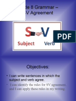 8 SubjectVerbAgreement