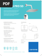 TH4115551 Ducha Monocontrol Thames Pro SSB Ficha Tecnica