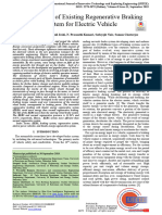 Modification of Existing Regenerative Braking System For Electric Vehicle