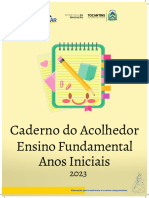 Caderno Do Acolhedor - 2023 - EF Iniciais