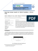 Iraqi Journal of Civil Engineering: Improving Bearing Capacity by Skirted Foundation: A Review