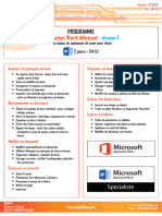 Formation Word Niveau 1