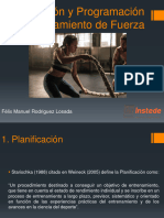 Planificación y Programación Del Entrenamiento de Fuerza