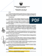 RESOLUCION #184-2023-CU Reglamento de Investigación