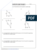 Identify Right Triangle 1