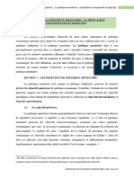 Chapitre 5 - La Politique Monétaire - Objectifs Et Instruments