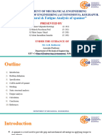 Static Structural and Fatigue Analysis of Spanner