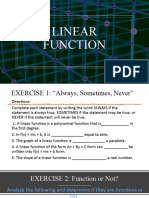 Linear Function