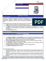 Automate Analyse Des Gaz Du Sang