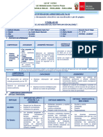 ACTIVIDAD DE APRENDIZAJE No 01 Tercer Grado Se