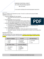 In-Class Activity - Reconstructing Arguments 1