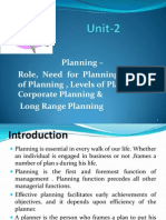 Unit 2 Planning