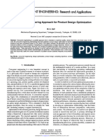 A Concurrent Engineering Approach For Product Design Optimization