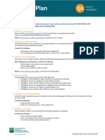 Cno Learning Plan