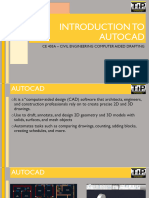 Ce 403a - Introduction To Autocad