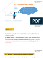 Semana 10. Sesión 1. Varianza, Desviación Estandar y CV