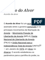 Acordo Do Alvor - Wikipédia, A Enciclopédia Livre