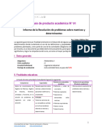 Producto Académico 1 Matemática I INDUSTRIAL