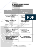 Guitar Accompaniment Techniques